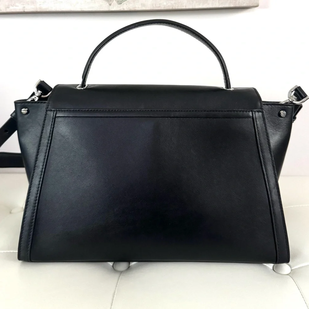 Michael Kors Whitney Large Top-Handle Leather Satchel